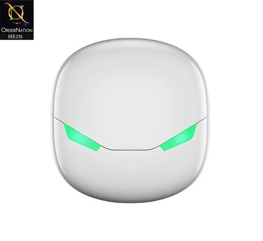 REMAX GAMEBUDS G1 5.3 STEELAN SERIES STEREO GAMING EARBUDS - White