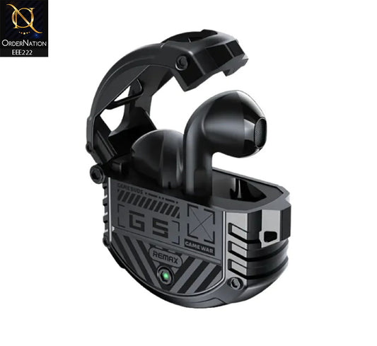 REMAX GAMEBUDS G5 Thunder Series Gaming Bluetooth Wireless Earbuds - Black