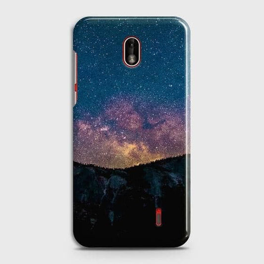 Nokia 1 Plus Cover - Matte Finish - Embrace Dark Galaxy  Trendy Printed Hard Case with Life Time Colors Guarantee (Fast Delivery)