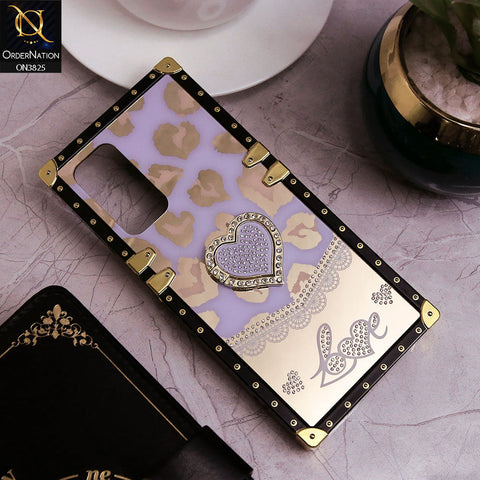 Xiaomi Mi 10T Pro Cover - Design3 - Heart Bling Diamond Glitter Soft TPU Trunk Case With Ring Holder
