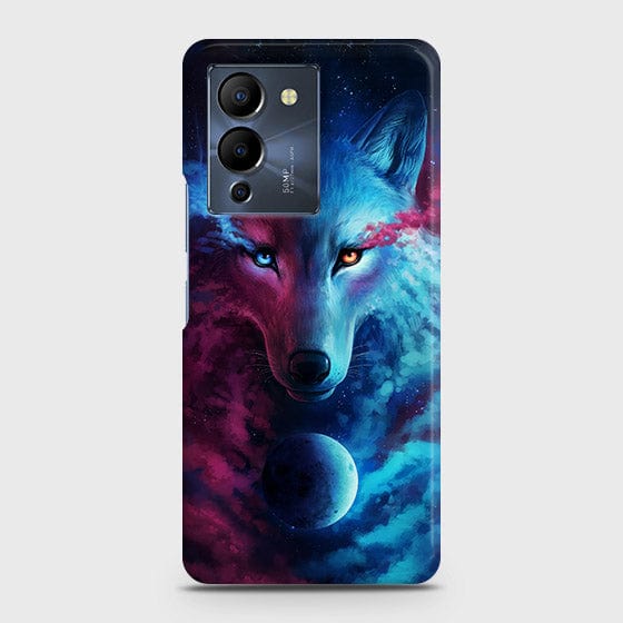 Infinix Note 12 G96 Cover - Infinity Wolf Trendy Printed Hard Case with Life Time Colors Guarantee ( Fast Delivery )