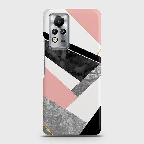 Infinix Note 11 Cover - Geometric Luxe Marble Trendy Printed Hard Case with Life Time Colors Guarantee (Fast Delivery)