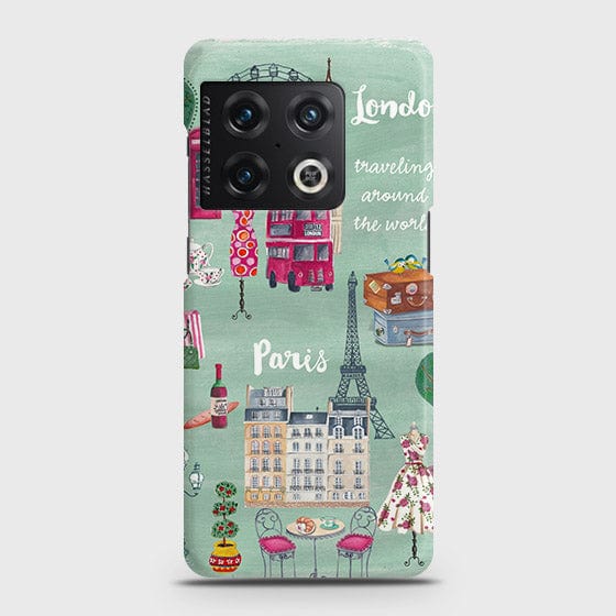 OnePlus 10 Pro Cover - London, Paris, New York ModernPrinted Hard Case with Life Time Colors Guarantee (Fast Delivery)
