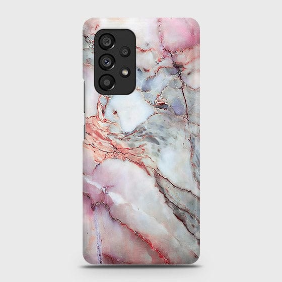 Samsung Galaxy A53 5G Cover - Violet Sky Marble Trendy Printed Hard Case with Life Time Colors Guarantee (Fast Delivery)