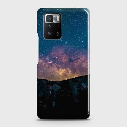 Xiaomi Poco X3 GT Cover - Matte Finish - Embrace Dark Galaxy  Trendy Printed Hard Case with Life Time Colors Guarantee ( Fast Delivery )