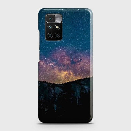 Xiaomi Redmi 10 Prime Cover - Matte Finish - Embrace Dark Galaxy  Trendy Printed Hard Case with Life Time Colors Guarantee