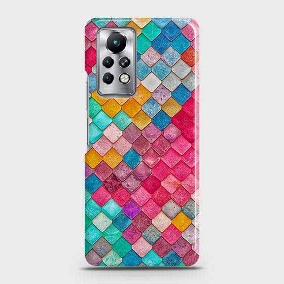 Infinix Note 11 Pro Cover - Chic Colorful Mermaid Printed Hard Case with Life Time Colors Guarantee b51 ( Fast Delivery )