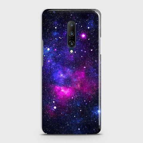 OnePlus 7 Pro Cover - Dark Galaxy Stars Modern Printed Hard Case with Life Time Colors Guarantee ( Fast Delivery )