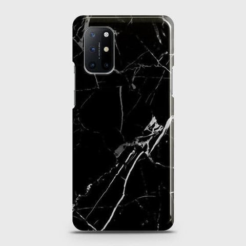 OnePlus 8T Cover - Black Modern Classic Marble Printed Hard Case with Life Time Colors Guarantee b60 ( Fast Delivery )