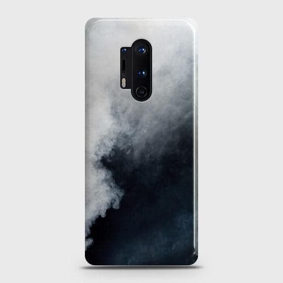 OnePlus 8 Pro Cover - Matte Finish - Trendy Misty White and Black Marble Printed Hard Case with Life Time Colors Guarantee (Fast Delivery)
