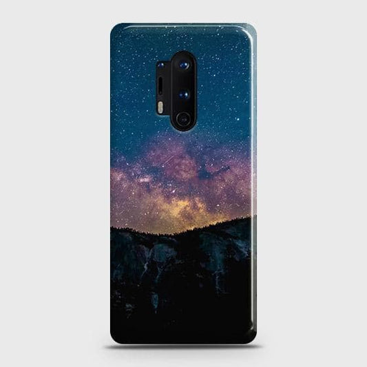 OnePlus 8 Pro Cover - Matte Finish - Embrace Dark Galaxy  Trendy Printed Hard Case with Life Time Colors Guarantee (Fast Delivery)