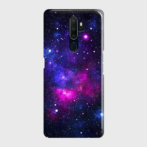 Oppo A9 2020 Cover - Dark Galaxy Stars Modern Printed Hard Case with Life Time Colors Guarantee ( Fast Delivery )