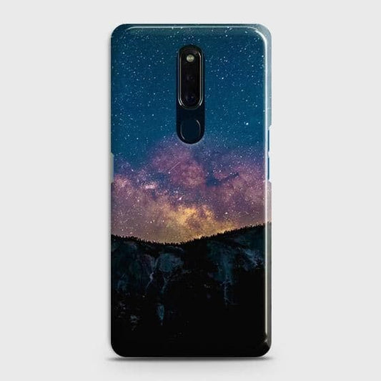 Oppo F11 Cover - Matte Finish - Embrace Dark Galaxy  Trendy Printed Hard Case with Life Time Colors Guarantee ( Fast Delivery )