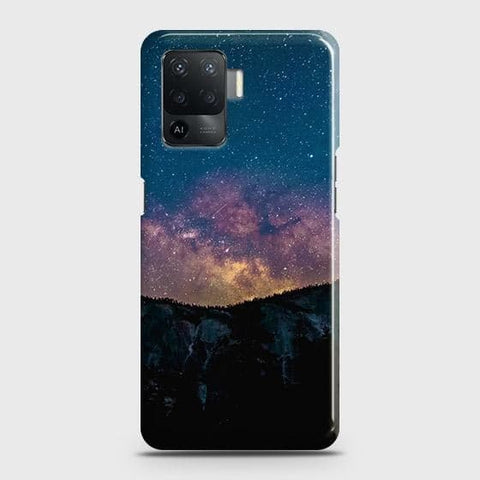 Oppo A94 Cover - Matte Finish - Embrace Dark Galaxy  Trendy Printed Hard Case with Life Time Colors Guarantee ( Fast Delivery )