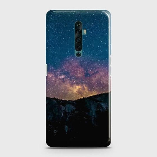 Oppo Reno 2F Cover - Matte Finish - Embrace Dark Galaxy  Trendy Printed Hard Case with Life Time Colors Guarantee b57 ( Fast Delivery )