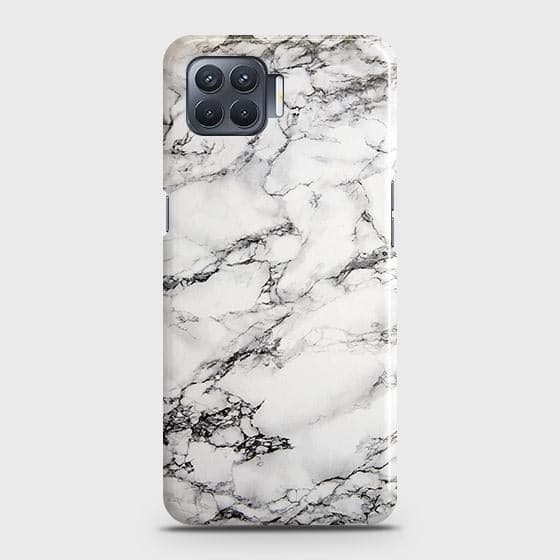 Oppo A93 Cover - Matte Finish - Trendy Mysterious White Marble Printed Hard Case with Life Time Colors Guarantee (Fast Delivery)