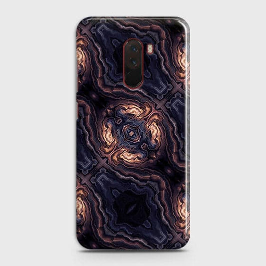 Xiaomi Pocophone F1 Cover - Source of Creativity Trendy Printed Hard Case with Life Time Colors Guarantee ( Fast Delivery )