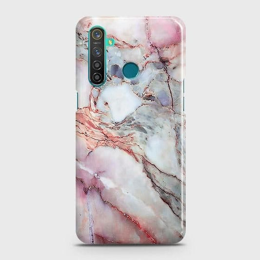 Realme 5s Cover - Violet Sky Marble Trendy Printed Hard Case with Life Time Colors Guarantee b57 ( Fast Delivery )