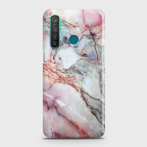 Realme 5s Cover - Violet Sky Marble Trendy Printed Hard Case with Life Time Colors Guarantee b57 ( Fast Delivery )
