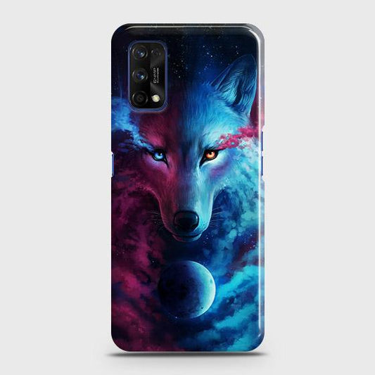 Realme 7 Pro Cover - Infinity Wolf Trendy Printed Hard Case with Life Time Colors Guarantee ( Fast Delivery )