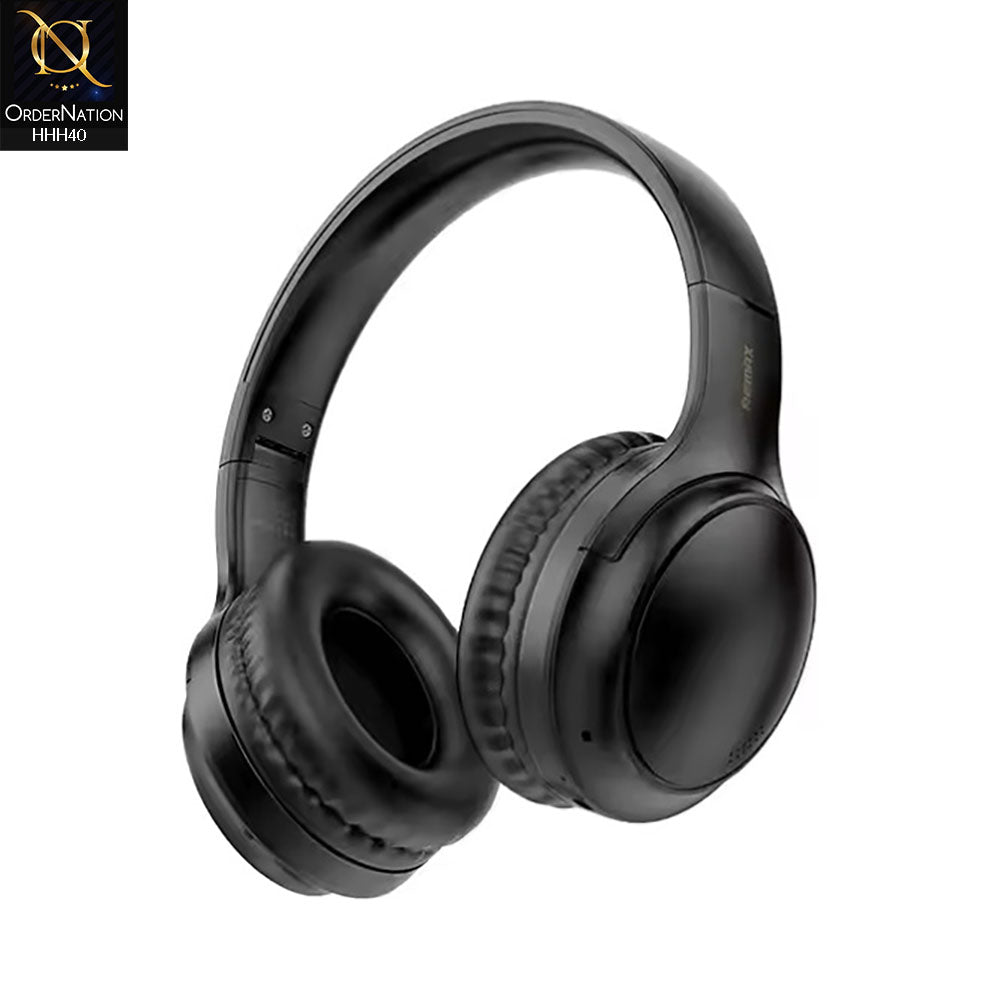 Remax RB-605HB Flexible Wearing Wireless Headphone - Black