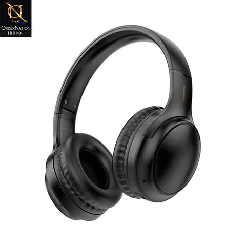 Remax RB-605HB Flexible Wearing Wireless Headphone - Black