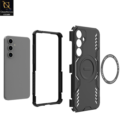 Samsung Galaxy S26 Cover - Black -  New Cooling Non-Slip Shockproof Magsafe Full Coverage Back Cover