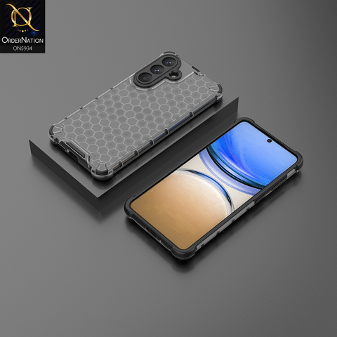 Samsung Galaxy S26 Plus Cover - Black - Airbag Shockproof Hybrid Honeycomb Transparent Case