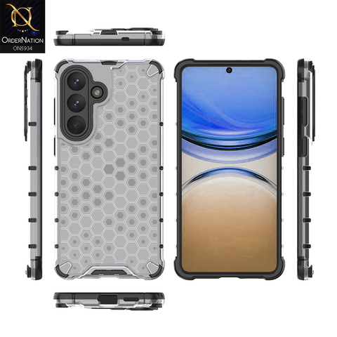 Samsung Galaxy S26 Cover - Transparent - Airbag Shockproof Hybrid Honeycomb Transparent Case