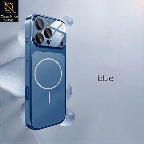 iPhone 15 Pro Max Converter Cover - Blue - Transfer your Phone Looks into iPhone 17 Pro Max