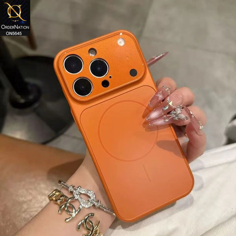 iPhone 15 Pro Max Converter Cover - Orange - Transfer your Phone Looks into iPhone 17 Pro Max