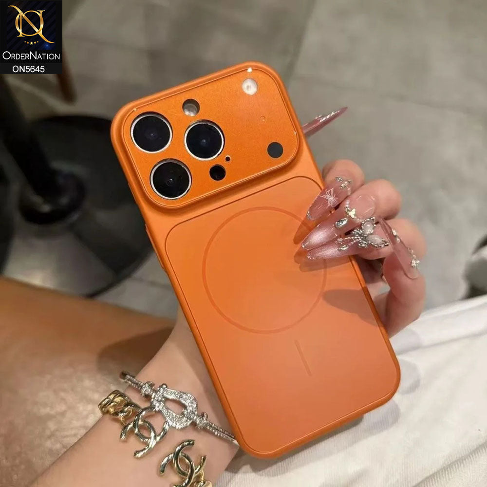 iPhone 13 Pro Max Converter Cover - Orange - Transfer your Phone Looks into iPhone 17 Pro Max