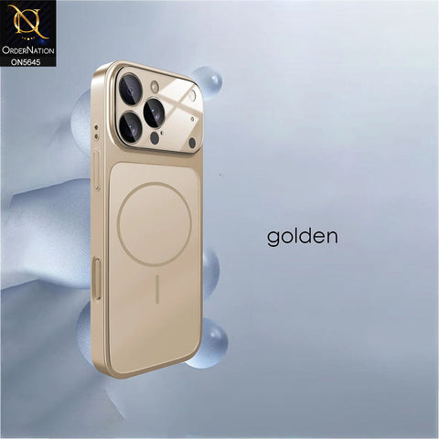 iPhone 15 Pro Converter Cover - Golden - Transfer your Phone Looks into iPhone 17 Pro Max