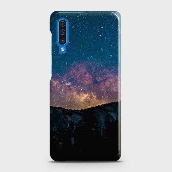 Samsung Galaxy A50s Cover - Matte Finish - Embrace Dark Galaxy  Trendy Printed Hard Case with Life Time Colors Guarantee ( Fast Delivery )