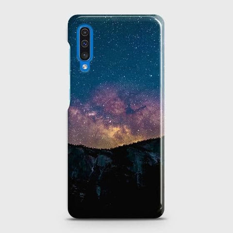 Samsung Galaxy A50 Cover - Matte Finish - Embrace Dark Galaxy  Trendy Printed Hard Case with Life Time Colors Guarantee ( Fast Delivery )