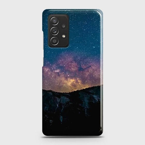 Samsung Galaxy A52 Cover - Matte Finish - Embrace Dark Galaxy  Trendy Printed Hard Case with Life Time Colors Guarantee ( Fast Delivery )