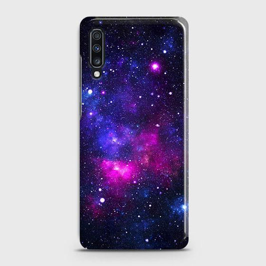 Samsung Galaxy A70s Cover - Dark Galaxy Stars Modern Printed Hard Case with Life Time Colors Guarantee(1b29) ( Fast Delivery )