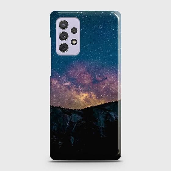 Samsung Galaxy A72 Cover - Matte Finish - Embrace Dark Galaxy  Trendy Printed Hard Case with Life Time Colors Guarantee (Fast Delivery)