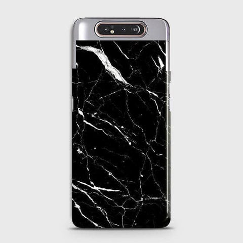 Samsung Galaxy A90 5G Cover - Trendy Black Marble Printed Hard Case with Life Time Colors Guarantee B(36)1B(37)1 ( Fast Delivery )