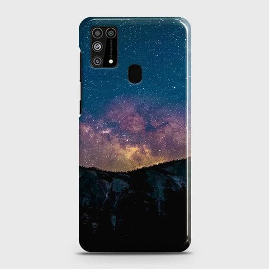 Samsung Galaxy M31 Cover - Matte Finish - Embrace Dark Galaxy  Trendy Printed Hard Case with Life Time Colors Guarantee ( Fast Delivery )