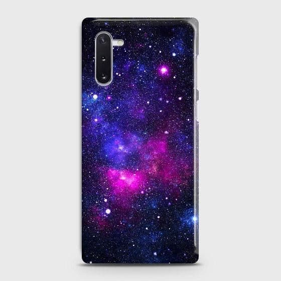Samsung Galaxy Note 10 Cover - Dark Galaxy Stars Modern Printed Hard Case with Life Time Colors Guarantee (Fast Delivery)