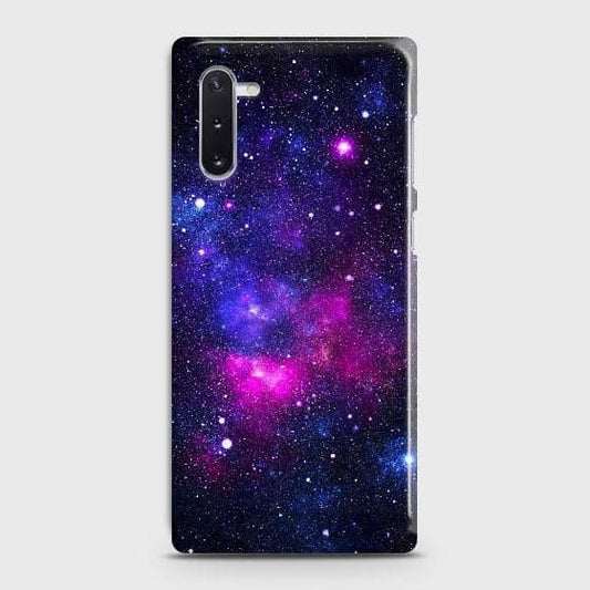 Samsung Galaxy Note 10 Cover - Dark Galaxy Stars Modern Printed Hard Case with Life Time Colors Guarantee (Fast Delivery)