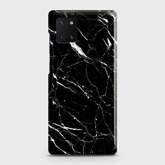 Samsung M60S Cover - Trendy Black Marble Printed Hard Case with Life Time Colors Guarantee b-71 ( Fast Delivery )
