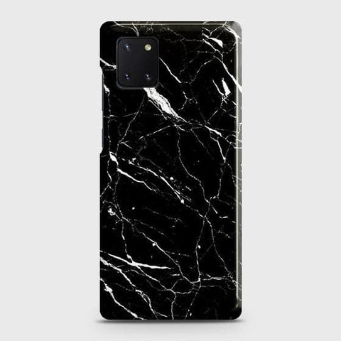 Samsung M60S Cover - Trendy Black Marble Printed Hard Case with Life Time Colors Guarantee b-71 ( Fast Delivery )