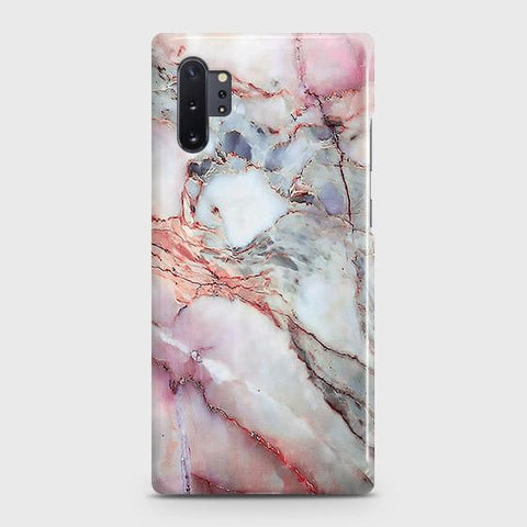 Samsung Galaxy Note 10 Plus Cover - Violet Sky Marble Trendy Printed Hard Case with Life Time Colors Guarantee ( Fast Delivery )
