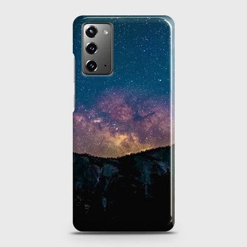 Samsung Galaxy Note 20 Cover - Matte Finish - Embrace Dark Galaxy  Trendy Printed Hard Case with Life Time Colors Guarantee (Fast Delivery)