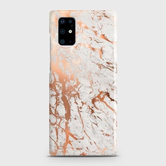Samsung Galaxy S20 Plus Cover - In Chic Rose Gold Chrome Style Printed Hard Case with Life Time Colors GuaranteeB(51) ( Fast Delivery )