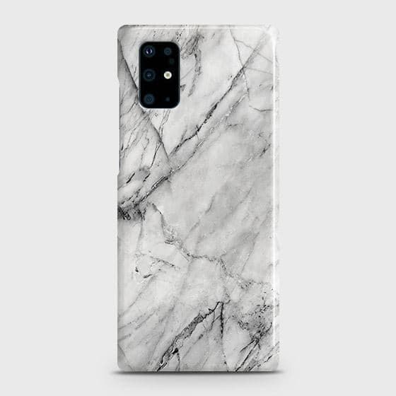 Samsung Galaxy S20 Plus Cover - Matte Finish - Trendy White Floor Marble Printed Hard Case with Life Time Colors Guarantee b54 ( Fast Delivery )