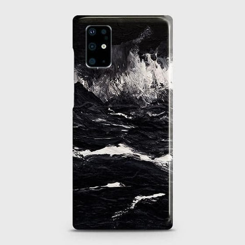Samsung Galaxy S20 Plus Cover - Black Ocean Marble Trendy Printed Hard Case with Life Time Colors Guarantee ( Fast Delivery )