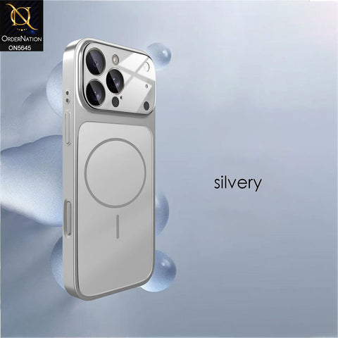 iPhone 15 Pro Max Converter Cover - Silver - Transfer your Phone Looks into iPhone 17 Pro Max